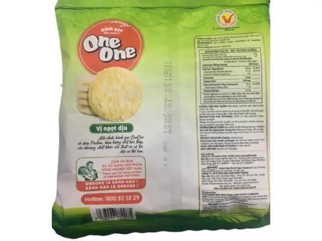 Gói Bánh Gạo One One Bao Nhiều Cái