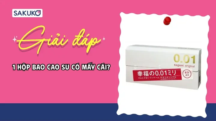Hộp Bao Cao Su Durex Có Mấy Cái