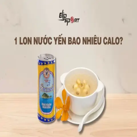 Lon Nước Yến Bao Nhiêu Calo