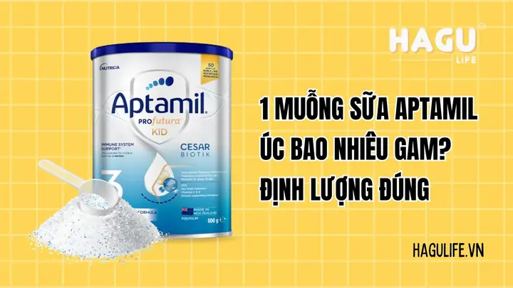 Thìa Aptamil Bao Nhiêu Gam