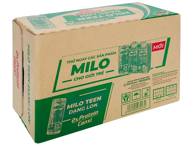 Thùng Sữa Milo Lớn Bao Nhiêu Tiền