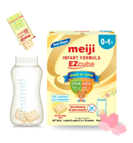 Viên Sữa Meiji Pha Như Thế Nào