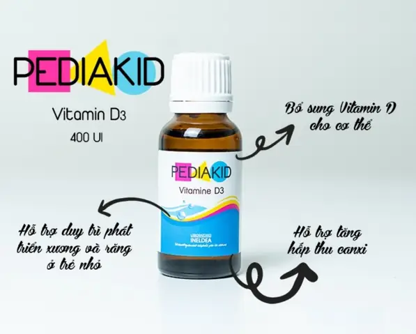 400 Ui Vitamin D3 La Bao Nhieu Giot