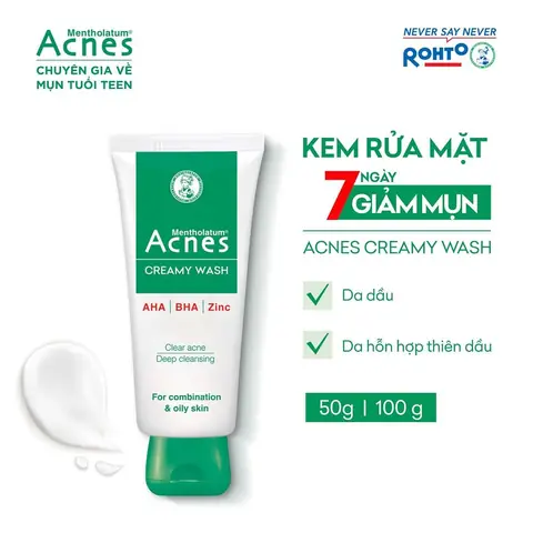 Acnes Creamy Wash Có Tốt Không