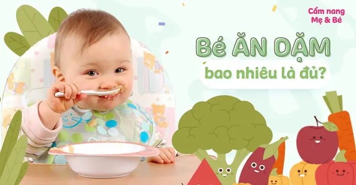 Ăn Dặm Bao Nhiêu Là Đủ