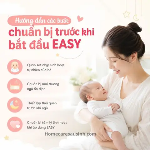 Áp Dụng Easy Cho Bé Sơ Sinh