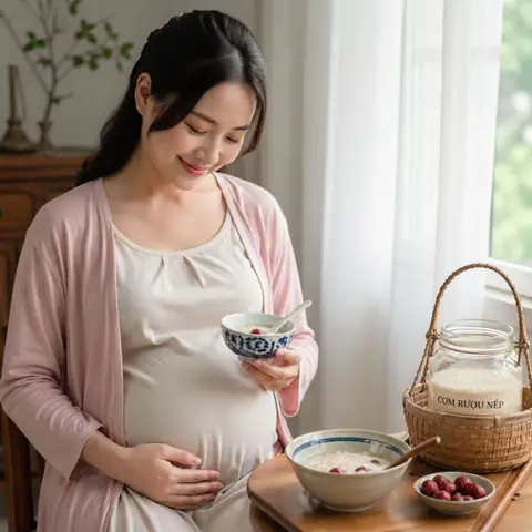 Bà Bầu Ăn Nhiều Đồ Nếp Có Tốt Không