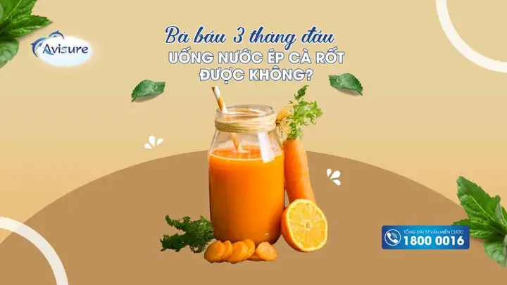Bà Bầu Có Được Uống Nước Ép Cà Rốt Không