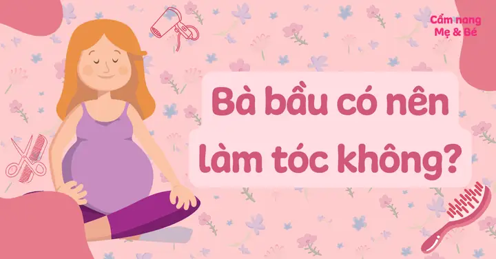 Bà Bầu Có Nên Ép Tóc Không Bà Bầu Có Nên Ép Tóc Không