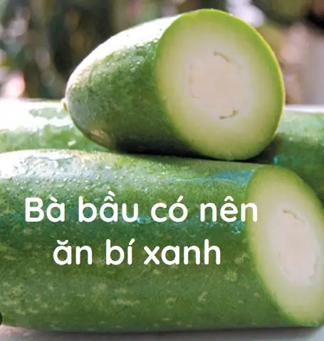 Bà Bầu Có Nên Uống Nước Ép Bí Đao