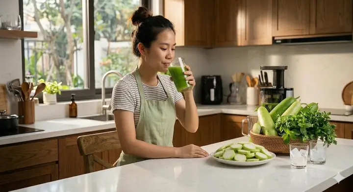 Bà Bầu Có Nên Uống Nước Ép Bí Đao