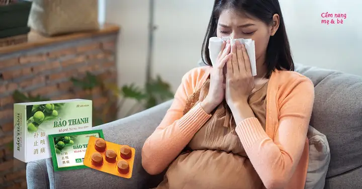 Bà Bầu Ngậm Thuốc Ho Bảo Thanh