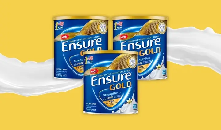 Bà Bầu Uống Sữa Ensure Gold Vigor