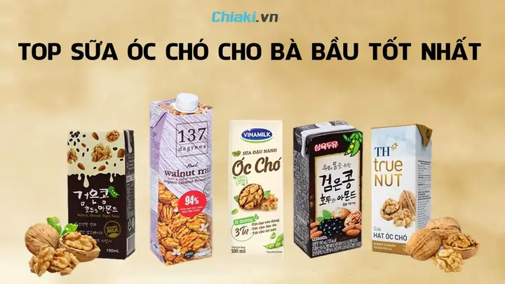 Bà Bầu Uống Sữa Óc Chó Tốt Không
