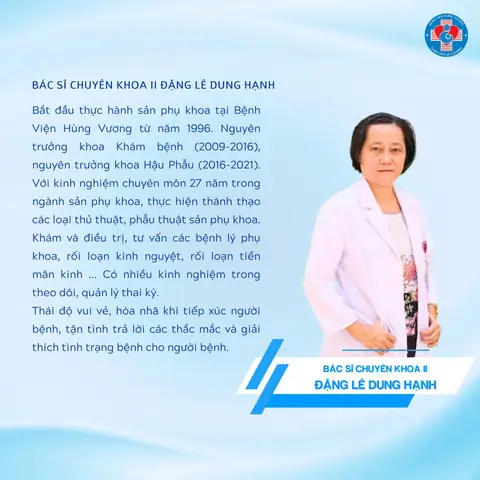 Bác Sĩ Dung Bệnh Viện Hùng Vương