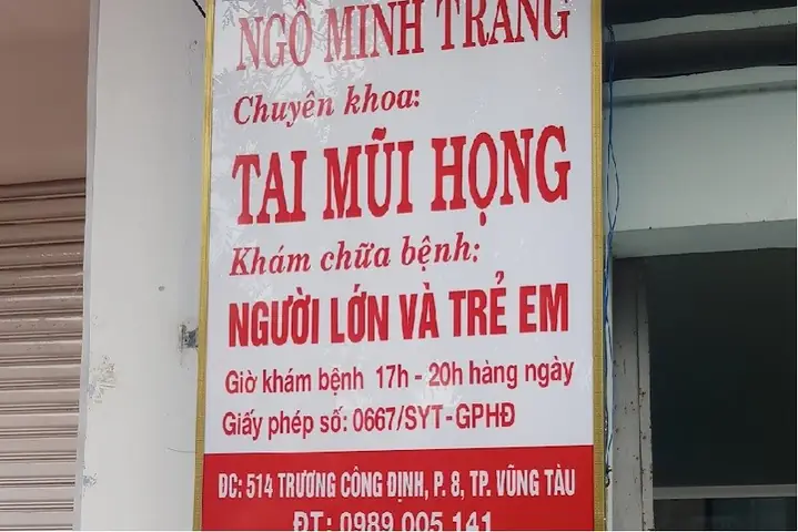Bác Sĩ Lan Tai Mũi Họng Vũng Tàu