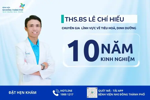 Bác Sĩ Nhi Chuyên Khoa Tiêu Hóa