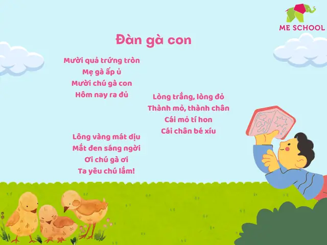 Bài Thơ Cho Bé Lớp 3 Tuổi