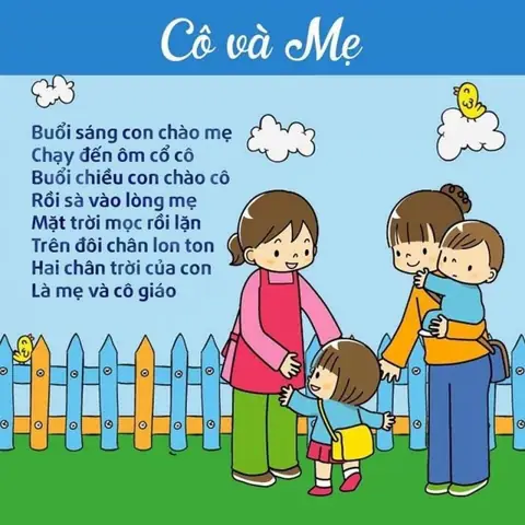 Bài Thơ Về Cô Giáo Em