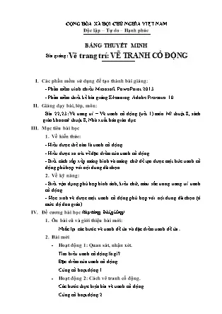 Bài Thuyết Trình Về Sách Vải