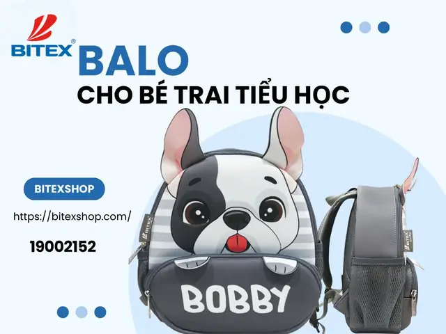 Balo Cho Be Trai Tieu Hoc