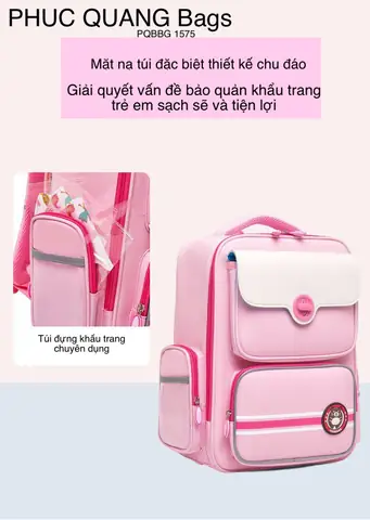 Balo Chống Gù Lưng Cho Bé Gái