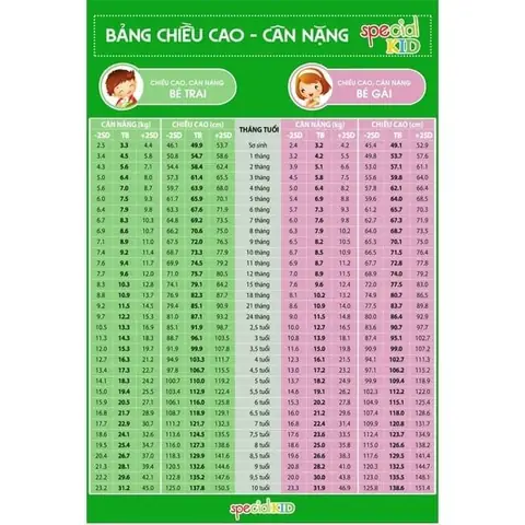 Bang Chi Tieu Can Nang Cua Be