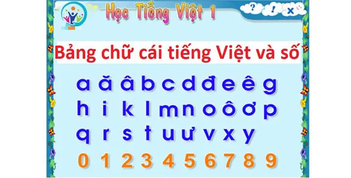 Bảng Chữ Cái Và Số Cho Bé
