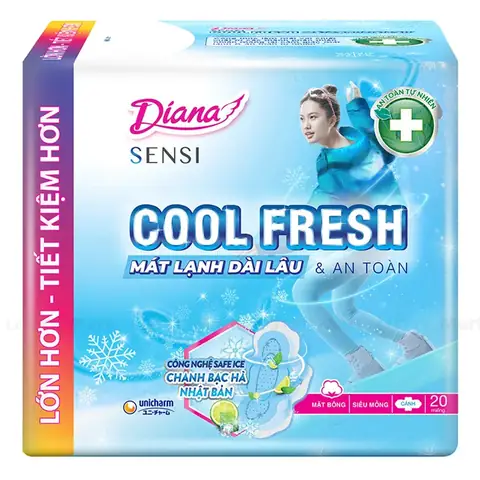 Băng Vệ Sinh Diana Sensi Cool Fresh Có Tốt Không