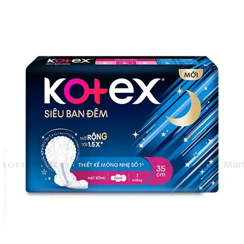 Băng Vệ Sinh Kotex Có Cánh Ban Đêm