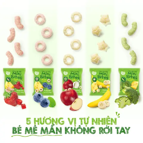 Bánh Ăn Dặm Bổ Sung Canxi Cho Bé