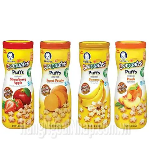 Bánh Ăn Dặm Gerber Của Mỹ