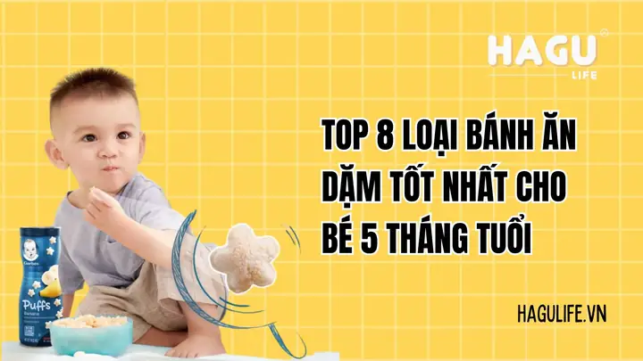 Bánh Ăn Dặm Pigeon Cho Bé 5 Tháng