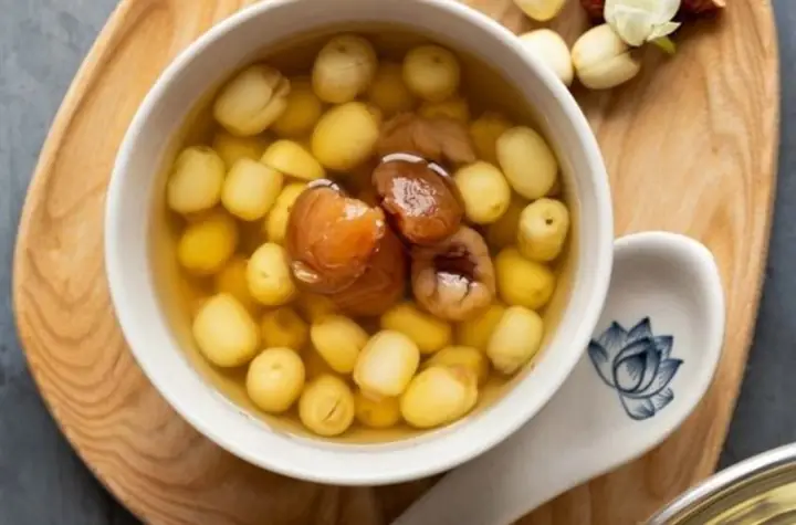 Bánh Hạt Sen Cho Bé Ăn Dặm
