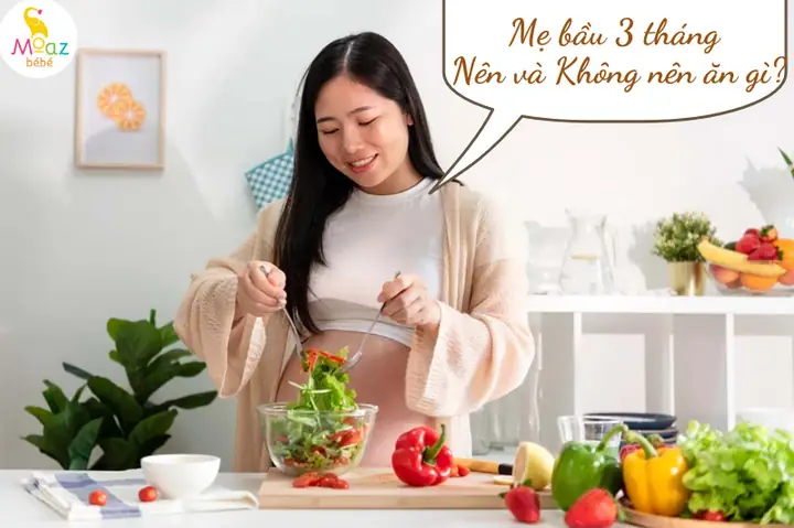 Bầu 1 Tháng Ăn Gì Tốt