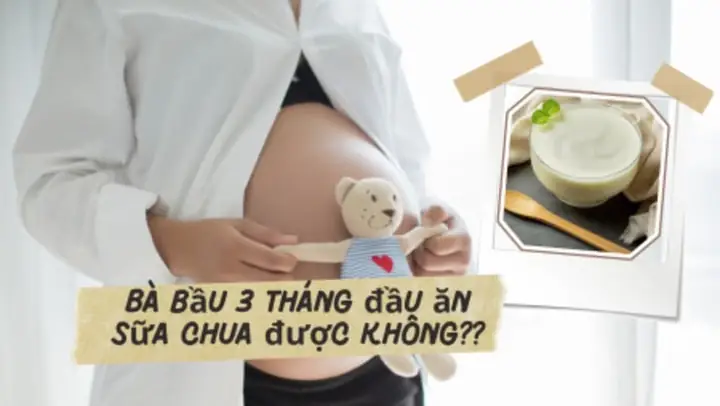 Bầu 3 Tháng Đầu Có Nên Ăn Sữa Chua Không