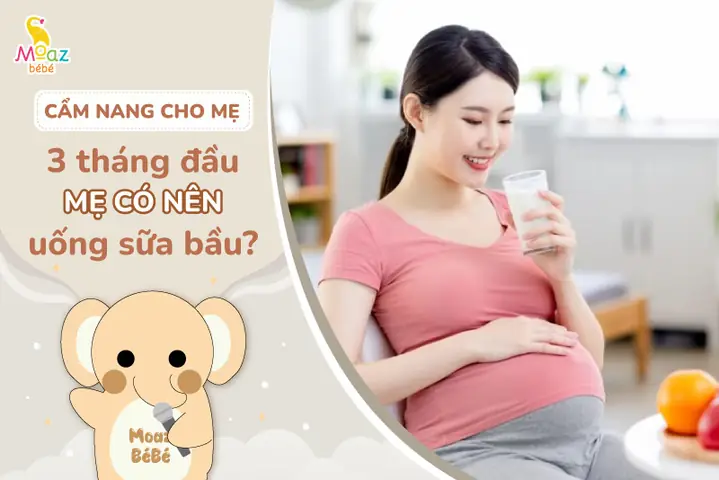 Bầu 3 Tháng Đầu Có Nên Uống Sữa Bầu Không