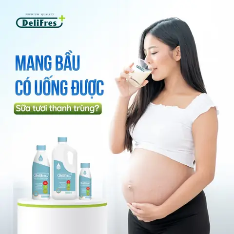 Bầu Có Nên Uống Sữa Thanh Trùng