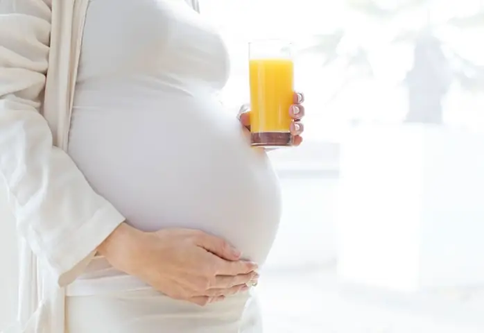 Bầu Uống Nước Cam Khi Nào Tốt