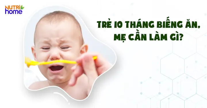 Bé 10 Tháng Tuổi Lười Ăn