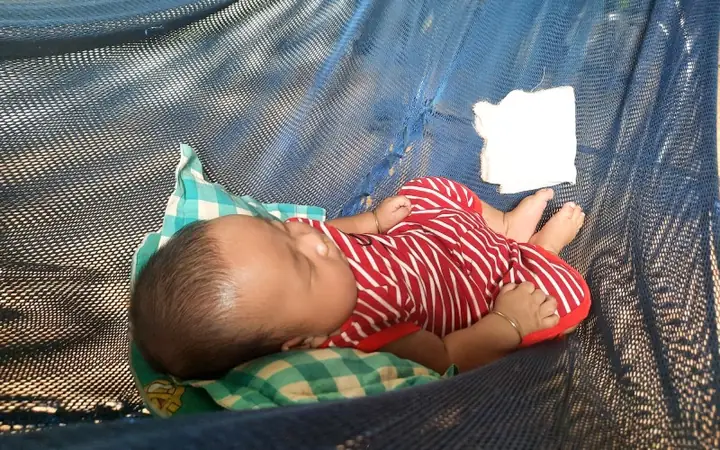 Bé 3 Tháng Bị Té Võng