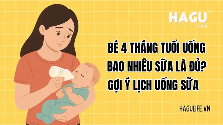 Bé 4 Tháng Tuổi Bú Mẹ Bao Nhiêu Là Đủ