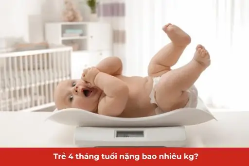 Bé 4 Tháng Tuổi Nặng 6 5kg