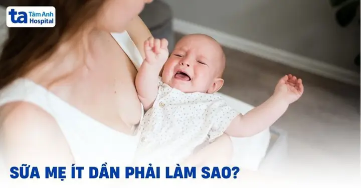 Bé 7 Tháng Bú Ít Phải Làm Sao