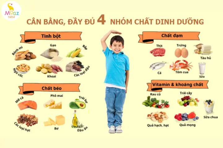 Bé Ăn Gì Để Tăng Cân