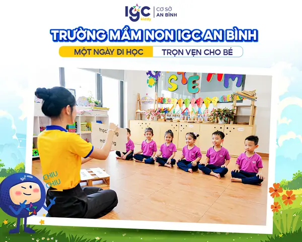 Bé Bắt Đầu Đi Học Mầm Non