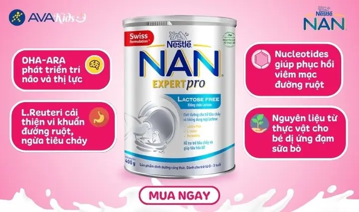 Bé Bị Rối Loạn Tiêu Hoá Uống Sữa Gì