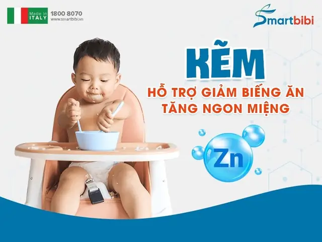 Bé Biếng Ăn Bổ Sung Kẽm