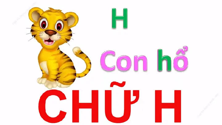 Bé Học Chữ Cái Qua Hình Ảnh