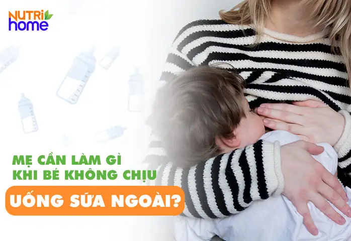 Bé Không Chịu Ăn Sữa Ngoài